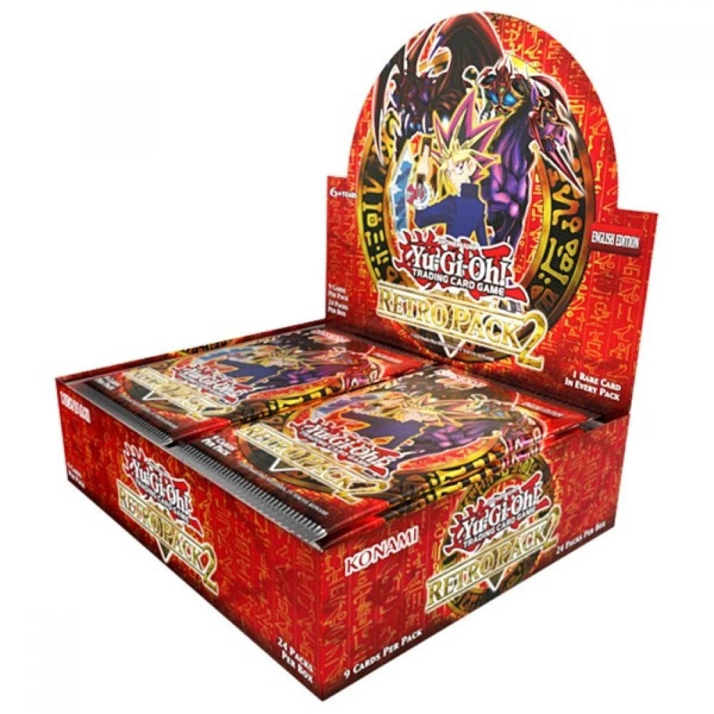 Yu-Gi-Oh! - Retro Pack 2 - Booster Box (24x Packs) (Reprint Edition) KarmaTCG Yu-Gi-Oh! - Retro Pack 2 - Booster Box (24x Packs) (Reprint Edition) KarmaTCG