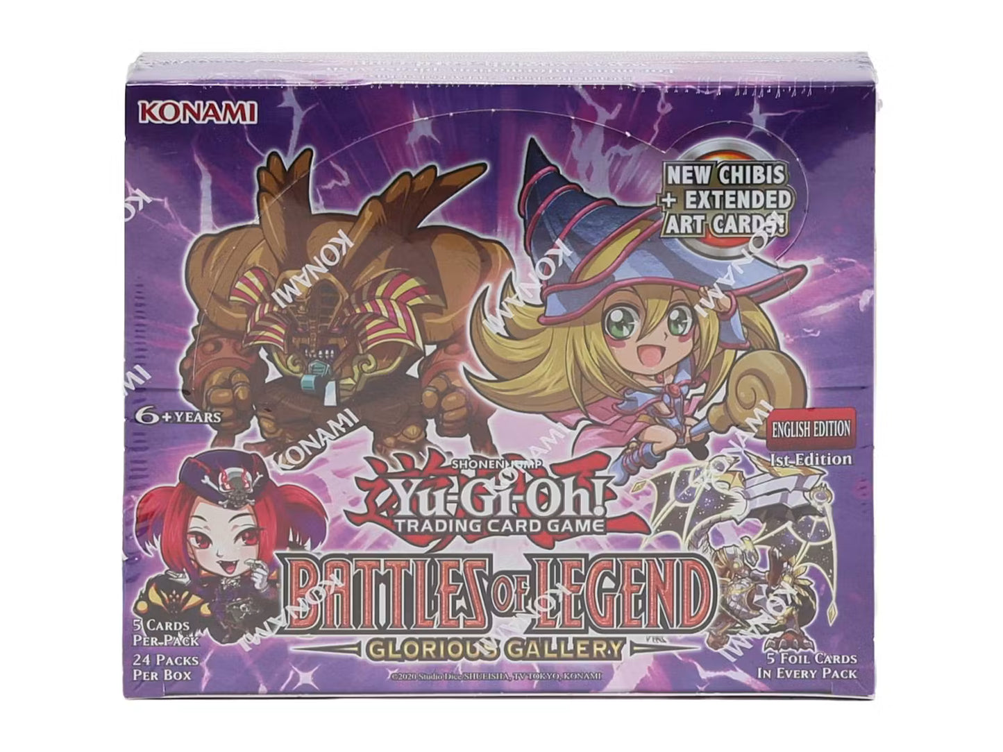 Yu-Gi-Oh! TCG: Battles Of Legend: Glorious Gallery Booster Box (24 Packs)