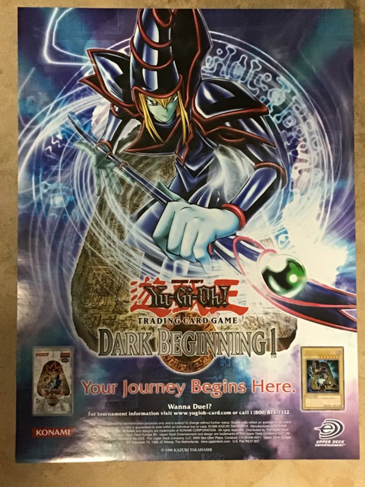 Yugioh Dark Beginning 1 Promotional Poster