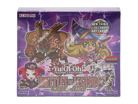 Yu-Gi-Oh! TCG: Battles Of Legend: Glorious Gallery Booster Box (24 Packs) (Copy)