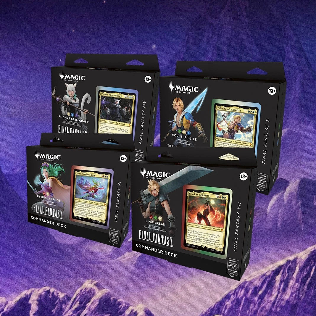 MTG: Final Fantasy - Commander Decks Set of 4